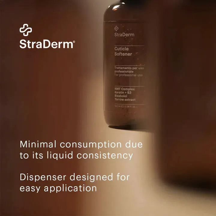 StraDerm-Ablandador de Cutículas Con Complejo NMF(Factor Natural de Hidratación) 100 ml