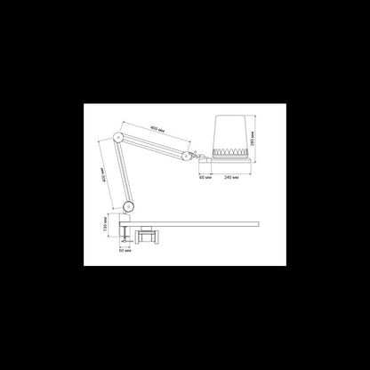 ASPIRADOR DUSTWELL AIR DUST -CON PIE o SOPORTE MESA