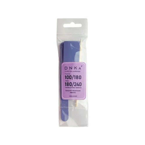 SET DE MANICURA INDIVIDUAL DNKa (Lima + palito + buffer)