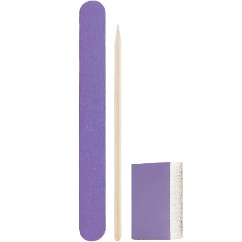 SET DE MANICURA INDIVIDUAL DNKa (Lima + palito + buffer)